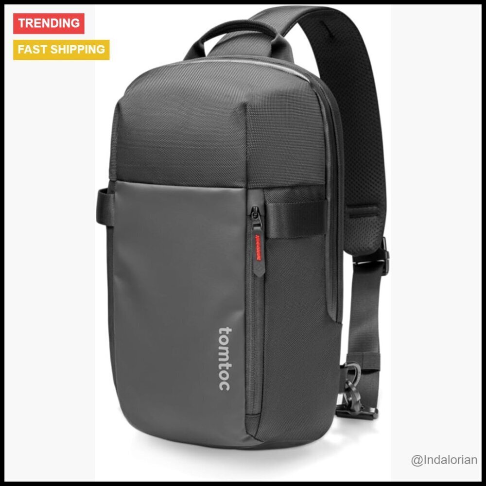 Sling Backpack Crossbody Bag Daypack Organized Laptop Compartment Travel Work
